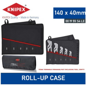 [EZM.3502565] Knipex Roll-up Case Pliers Wrenches 00 19 55 S4 LE Tas Perkakas Kunci