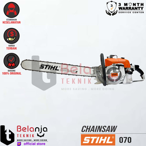 [EZM.3502625] Stihl Chainsaw MS 070 36 Inch Mesin Gergaji Potong Kayu MS070 36" In