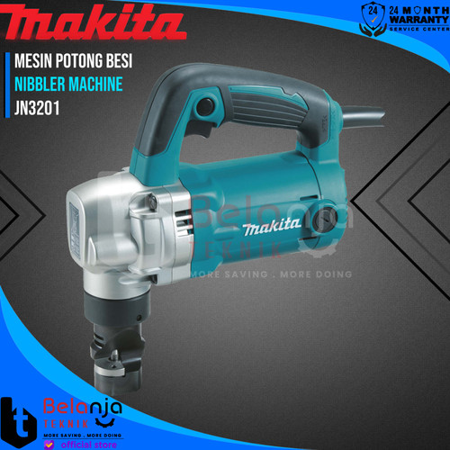 [EZM.3502748] Makita Nibbler Machine JN 3201 J Mesin Pemotong Plat Besi Logam JN3201