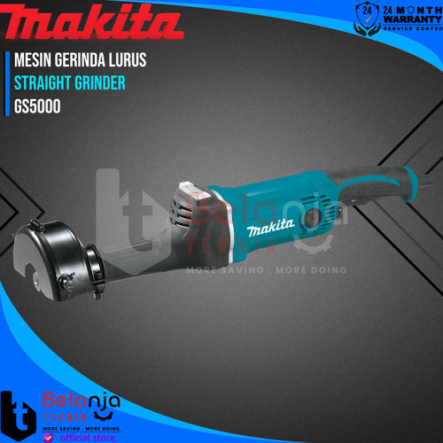 [EZM.3502755] Makita Mesin Gerinda Lurus GS5000 5 Inch 750W Straight Grinder GS 5000