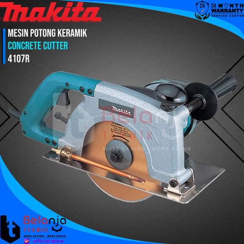 [EZM.3502801] Makita Concrete Cutter 4107 R Mesin Potong Keramik 7 Inch 4107R 1400W