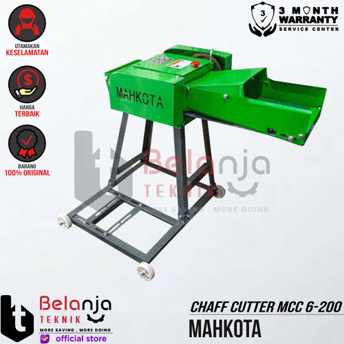 [EZM.3502842] Mahkota Chaff Cutter MCC 6-200 Mesin Pencacah Ranting Rumput Unit Only