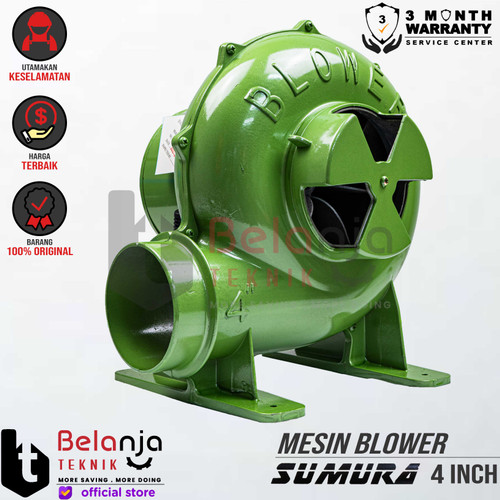 [EZM.3502899] Sumura Blower Listrik 4 Inch Mesin Peniup Angin Keong 4" In