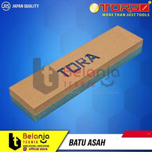 [EZM.3502954] TORA Combination Sharpen 8 Inch Batu Asah Pisau 8" Aluminium Oxide