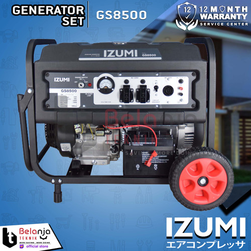 [EZM.3502984] NGL Genset Bensin GS8500 Generator Set Listrik 7000 Watt GS 8500