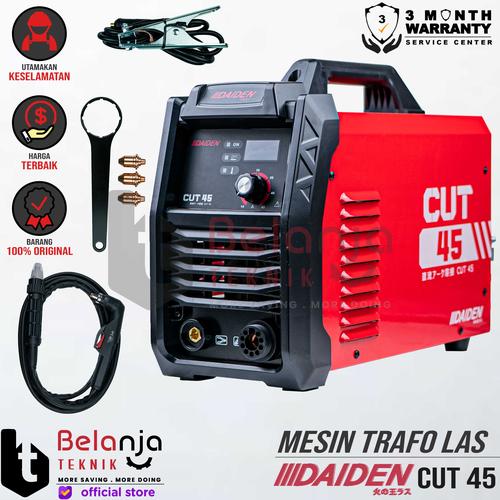 [EZM.3503005] Daiden Mesin Plasma Cut 45 Trafo Las Listrik Cutting Welding Machine