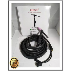 [EZM.3503160] Rhino Stang Las Argon WP17V-2 Tig Torch Stang Blander WP 17 Ti