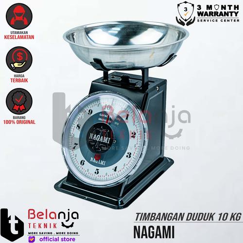 [EZM.3503240] Nagami Timbangan Duduk Jarum 10 Kg Timbangan Duduk 10Kg