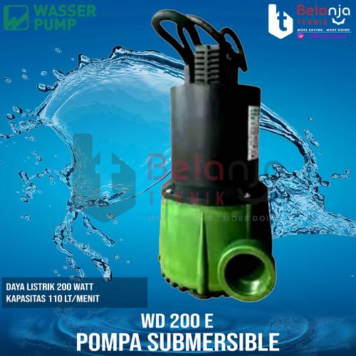 [EZM.3503268] Wasser Pompa Celup Air Bersih Submersible Pump WD 200 E WD200E non