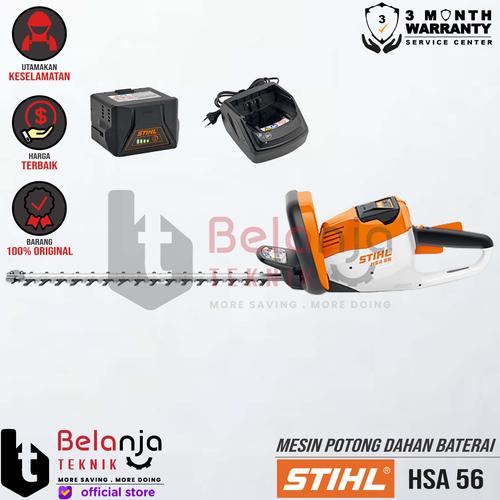 [EZM.3503273] Stihl Potong Dahan Baterai HSA 56 Cordless Hedge Trimmer 18" HSA56 36V