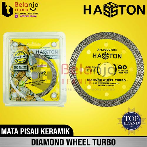 [EZM.3503288] HASSTON Diamond Wheel 4" Tipis Pisau Mata Potong Keramik Batik 4 Inch