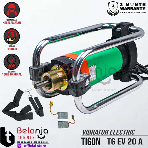 [EZM.3503305] TIGON CONCRETE VIBRATOR ELECTRIC 2HP 1PHASE TIGON MODEL DRAT TG-EV20A