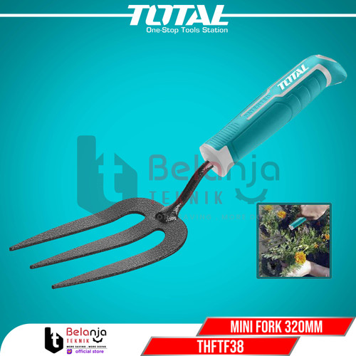 [EZM.3503358] Total Mini Fork Garpu Baruk Tanam Tanaman Alat Berkebun 320 MM THFTF38