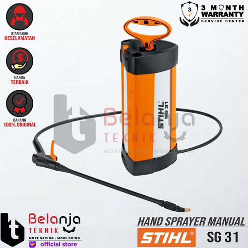 [EZM.3503369] STIHL Hand Sprayer Manual SG 31 5 L Alat Semprot Hama Tanaman SG31 5L