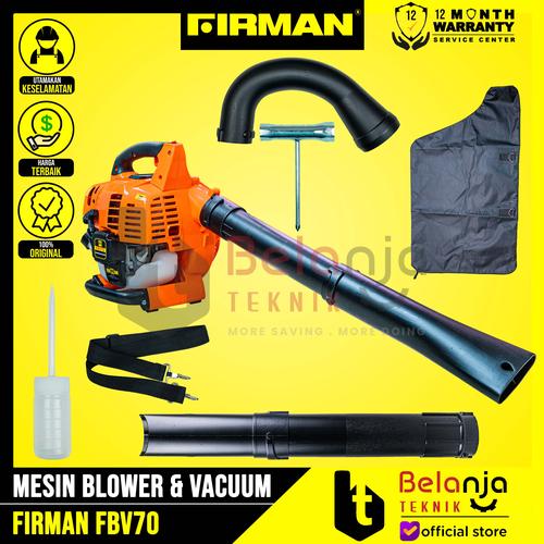 [EZM.3503455] Firman Mesin Blower & Vacuum FBV70 Peniup Agin Debu 2 In 1 FBV 70 4Tak