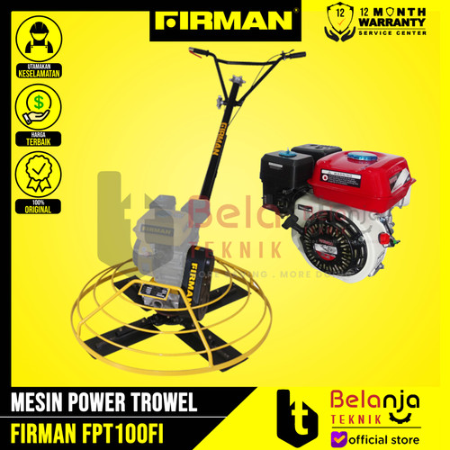[EZM.3503488] Firman Mesin Trowel FPT 100 FI dan Engine GX-200 Ex China 6.5 HP