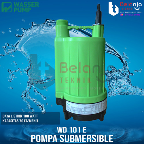 [EZM.3503508] Wasser Submersible Pump WD-101E 100 Watt Mesin Pompa Celup WD 101 E