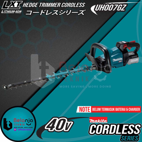 [EZM.3503513] Makita Hedge Trimmer Cordless UH007GZ 40V Potong Dahan Baterai 750MM
