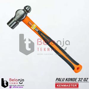 [EZM.3503541] Kenmaster Palu Tukang Martil Konde Gagang Fiber 32OZ Palu Tukang 32OZ