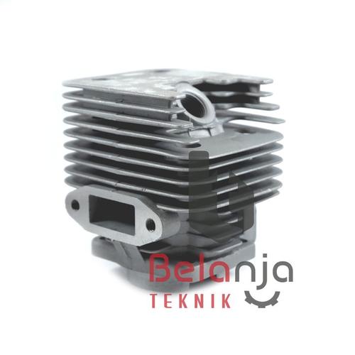 [EZM.3503544] Cylinder Block 318 Blok Mesin Potong Rumput Gendong 2 Tak
