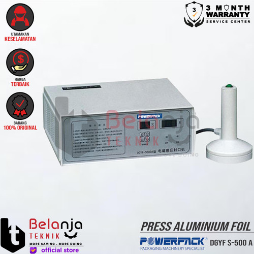[EZM.3503639] Powerpack Press Aluminium Foil DGYF S-500 A Electro Magnetic S500A