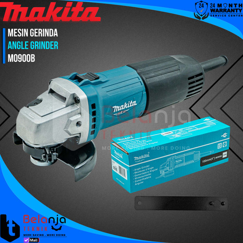 [EZM.3503751] Makita Mesin Gerinda Tangan M0900B 4 Inch 540W Angle Grinder M 0900 B