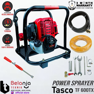 [EZM.3503792] Tasco Mesin Steam Cuci Mobil 4 Tak TF 600 TX Sprayer Portable TF600TX