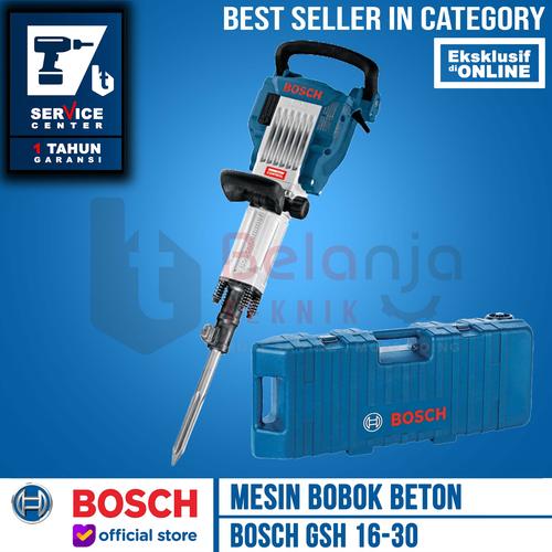 [EZM.3503852] Bosch Mesin Bor Bobok Beton GSH 16-30 Demolition Hammer GSH16-30 1750W