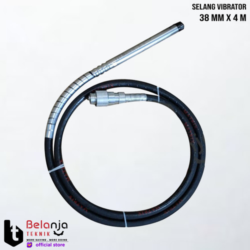 [EZM.3503954] TIGON Selang Vibrator 38 mm x 4 meter PIN Untuk VIBRATOR ELECKTRIK
