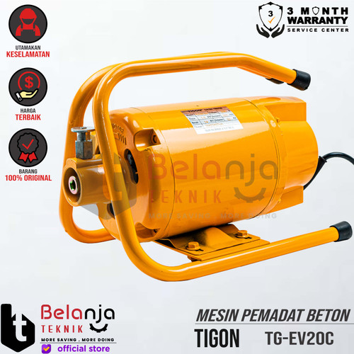 [EZM.3503999] Tigon Mesin Pemadat Beton Electric Vibrator TG-EV20C JAPAN TYPE