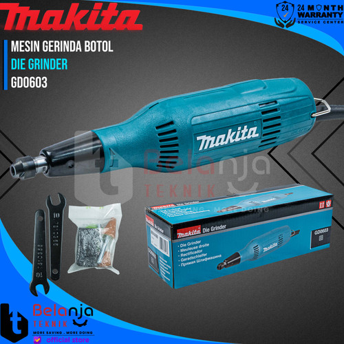 [EZM.3504021] Makita Mesin Gurinda Mini Botol GD 0603 Die Grinder 240 Watt GD0603