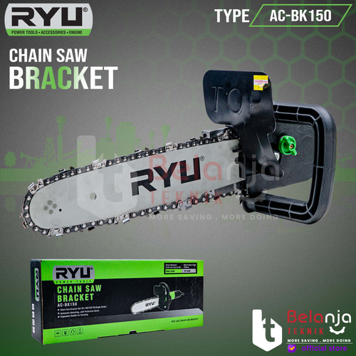 [EZM.3504087] RYU Adaptor Mini Chainsaw Gurinda AC-BK150 Adepter Gerinda Chain Saw