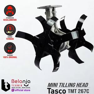 [EZM.3504102] Tasco Mini Tilling Head TMT267C as Bintang 7 TMT 267 Pencacah Tanah