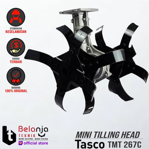 [EZM.3504102] Tasco Mini Tilling Head TMT267C as Bintang 7 TMT 267 Pencacah Tanah