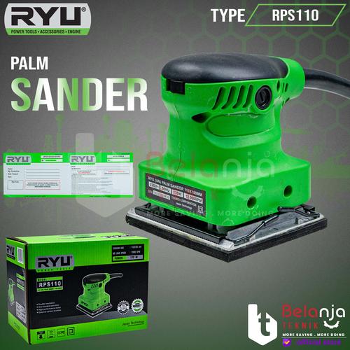 [EZM.3504139] RYU Palm Sander RPS110 Mesin Amplas RPS 110