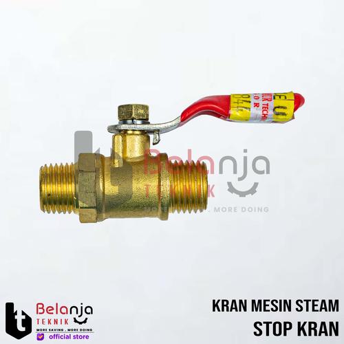 [EZM.3504402] SANCHIN Kran Mesin Steam Keran Sanchin Cock Stop Steam