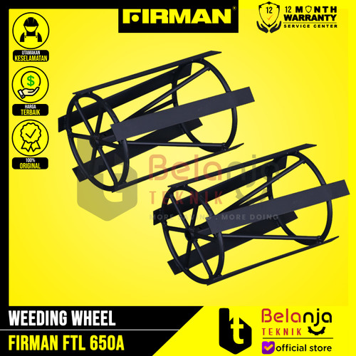 [EZM.3504429] FIRMAN Weeding Wheel Cultivator Firman FTL 650A Mesin Bajak Mini Parit