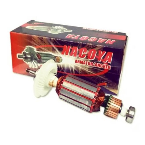 [EZM.3504502] NAGOYA Armature GWS6-100 Sparepart Mesin Gerinda Tangan - Rotor Angker