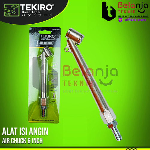 [EZM.3504573] TEKIRO Air Chuck 6" Inch Isian Angin Tekiro 6" Inch Alat Isi Angin