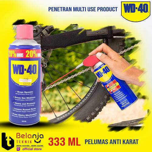 [EZM.3504624] WD-40 Pelumas Anti Karat 333 ML WD40 333ml PENETRAN MULTI USE PRODUCT