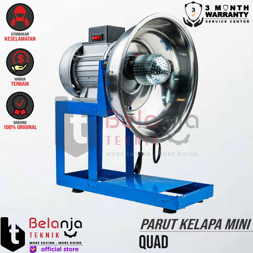 [EZM.3504644] Mesin Parutan Kelapa Mini Kukur
