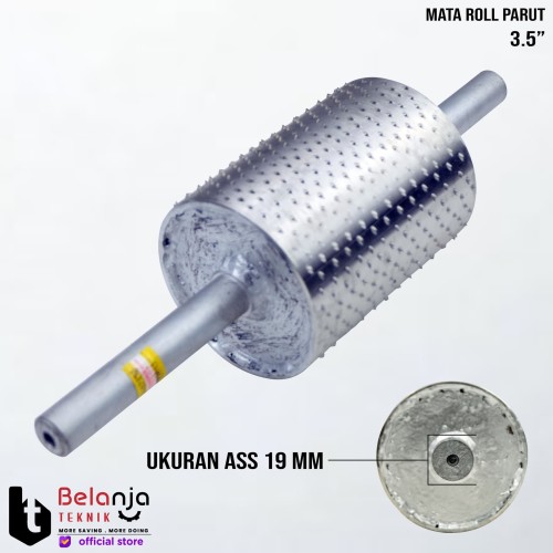 [EZM.3504723] Mata Roll Parut Mini Kasar 3,5 inch As 19mm