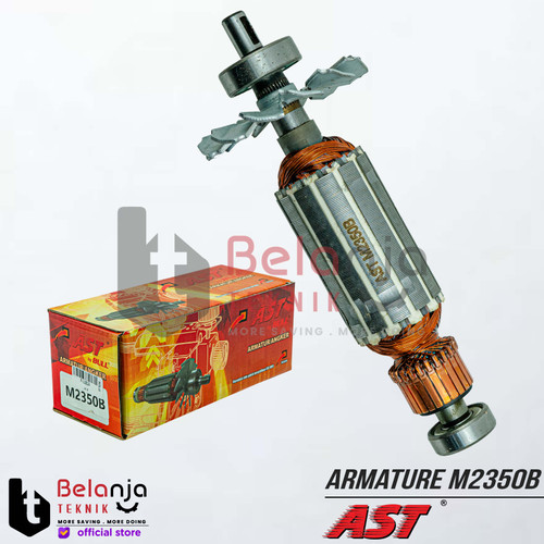 [EZM.3504822] Armature AST M2350B - Sparepart Mesin Gerinda Tangan - Rotor Angker
