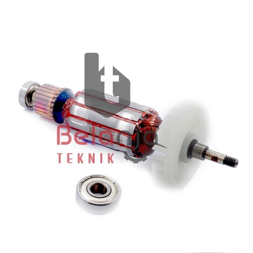 [EZM.3504823] Armature AST 9553 B Sparepart Mesin Gerinda Tangan Rotor Angker 9553B