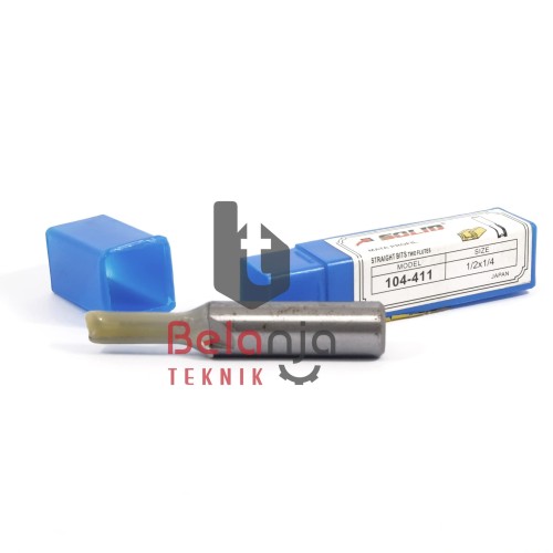 [EZM.3504842] Mata Profil 1/2 x 1/4 - SOLID - Straight Bits Two Flutes 0.5 Inchi