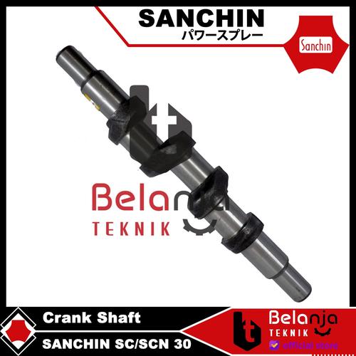 [EZM.3505002] Poros Engkol Mesin Power Sprayer Sanchin SC-30 - JM-30 - Crank Shaft