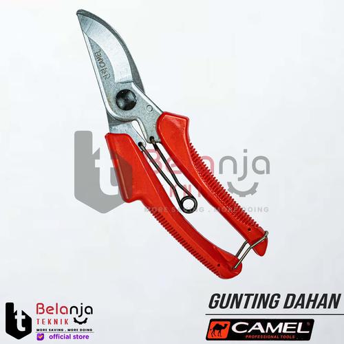 [EZM.3505091] Gunting Dahan Bengkok Camel
