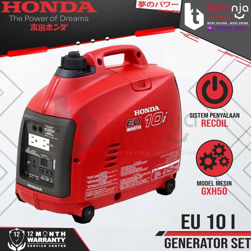 [EZM.3505211] Mesin Genset Honda Silent EU 10I 900 Watt EU10I Generator Set EU 10 I