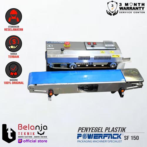 [EZM.3505245] Powerpack Penyegel Plastik SF 150 W Horizontal Continuous Band Sealer