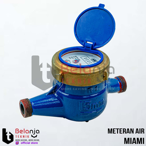 [EZM.3505294] Meteran Air Miami Besi SNI (133129)